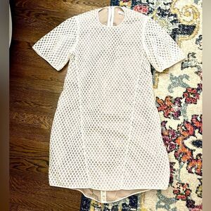 Hunter bell white minidress